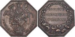 World Coins - France, Token, Société d'horticulture d'Orléans, 1839, Desaide,