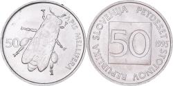 World Coins - Coin, Slovenia, 50 Stotinov, 1995, , Aluminum, KM:3