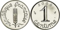 World Coins - Coin, France, Épi, Centime, 2000, Paris, , Stainless Steel, KM:928