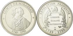 World Coins - France, Medal, Révolution Française, Comte de Mirabeau, History,