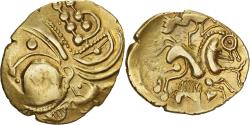 Ancient Coins - Aulerci Eburovices, Hemistater, 2nd-1st centuries BC, Gold,
