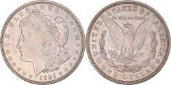 Us Coins - Coin, United States, Morgan Dollar, Dollar, 1921, Denver, AU(50-53), Silver