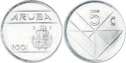World Coins - Coin, Aruba, 5 Cents, 2001