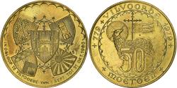 World Coins - Belgium, Token, 50 Moetoen, 1979, Brass plated steel,