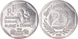 World Coins - Coin, France, René Cassin, 2 Francs, 1998, , Nickel, KM:1213