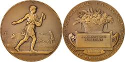 World Coins - France, Medal, French Fifth Republic, Business & industry, Lagrange,