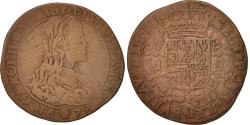 World Coins - Netherlands, Token, Spanish Netherlands, Charles II, Bruxelles, Bureau des