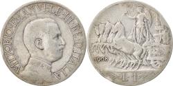 World Coins - Coin, Italy, Vittorio Emanuele III, Lira, 1908, Rome, , Silver, KM:45