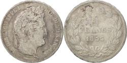 World Coins - Coin, France, Louis-Philippe, 5 Francs, 1833, Strasbourg, , Silver