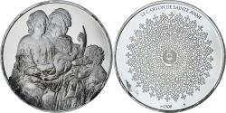 World Coins - France, Medal, Léonard de Vinci, le carton de saint Anne, Proof, , Silver