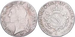 World Coins - France, Louis XV, Ecu, Écu au bandeau, 1769, Bayonne, Silver,