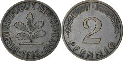 World Coins - Coin, GERMANY - FEDERAL REPUBLIC, 2 Pfennig, 1962, Stuttgart, , Bronze