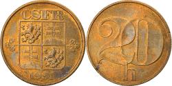 World Coins - Coin, Czechoslovakia, 20 Haleru, 1991, , Aluminum-Bronze, KM:143