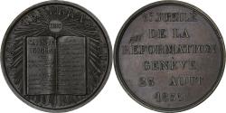 World Coins - Switzerland, Medal, 3ème Jubilé de la Réformation, Genève, 1835, Bronze