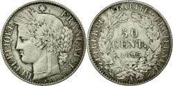 World Coins - Coin, France, Cérès, 50 Centimes, 1895, Paris, , Silver, KM:834.1