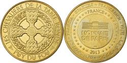 World Coins - France, Tourist token, Chevaliers de la Table Ronde - Puy du Fou, 2013, MDP