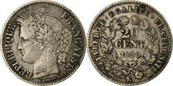 World Coins - Coin, France, Cérès, 20 Centimes, 1850, Bordeaux, , Silver, KM:758.3