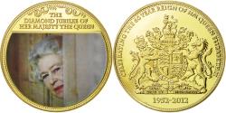 World Coins - United Kingdom , Medal, Diamond Jubilee of her Majesty the Queen, Elizabeth II