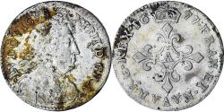 World Coins - France, Louis XIV, 4 Sols des Traitants, 1677, Paris, , Silver