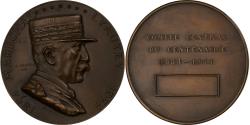 World Coins - France, Medal, Comité Centrale du Centenaire, Maréchal Lyautey, 1954, Bronze