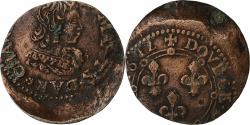 World Coins - Principality of Arches-Charleville, Charles II de Gonzague, Double Tournois