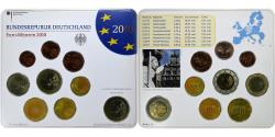 World Coins - GERMANY - FEDERAL REPUBLIC, Set 1 ct. - 2 Euro + 2€, Bremer Roland, Coin card