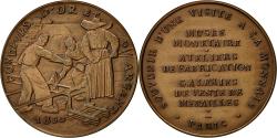 World Coins - France, Medal, Souvenir d'une visite à la Monnaie, Paris, , Bronze