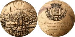 World Coins - France, Medal, La Ville de Gap, à Christian Poncelet, Président du Sénat