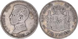 World Coins - Coin, Spain, Alfonso XIII, Peseta, 1903, Madrid, , Silver, KM:721