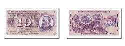 World Coins - Banknote, Switzerland, 10 Franken, 1972, 1972-01-24, AU(55-58)