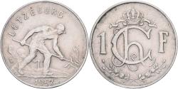World Coins - Luxembourg, Charlotte, Franc, 1957, Copper-nickel, , KM:46.1