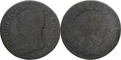 World Coins - Coin, France, Dupré, 5 Centimes, AN 5, Paris, , Copper, Gadoury:126
