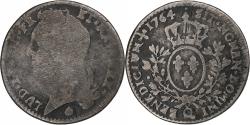 World Coins - France, Louis XV, 1/5 Écu aux branches d'olivier, 1764, Perpignan, Silver