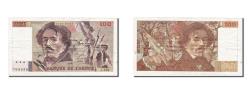 World Coins - Banknote, France, 100 Francs, 100 F 1978-1995 ''Delacroix'', 1991, VF(30-35)
