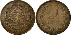 World Coins - Coin, Netherlands, William III, 2-1/2 Cent, 1877, , Bronze, KM:108.1