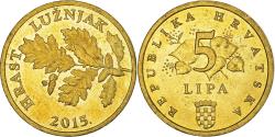 World Coins - Coin, Croatia, 5 Lipa, 2015