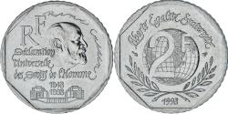 World Coins - Coin, France, René Cassin, 2 Francs, 1998, Paris, , Nickel, KM:1213