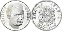 World Coins - Belgium, Medal, Prince Filip, 1990, Proof, , Silver