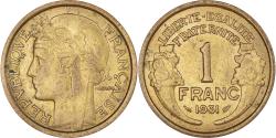 World Coins - Coin, France, Morlon, Franc, 1931, , Aluminum-Bronze, KM:885