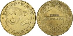 World Coins - France, Token, Alsace, 2010, Copper-nickel Aluminium, MDP,
