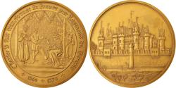 World Coins - France, Medal, Charles V fait transformer le Louvre par Raymond du Temple