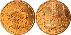 World Coins - Coin, France, Mathieu, 10 Francs, 1982, , Nickel-brass, KM:940