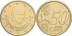 World Coins - Vatican, Benedict XVI, 50 Euro Cent, 2012, Rome, Brass, , KM:387