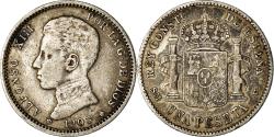 World Coins - Coin, Spain, Alfonso XIII, Peseta, 1903, Madrid, , Silver, KM:721