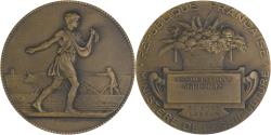 World Coins - France, Medal, Associations Agricoles, République française, Lagrange,