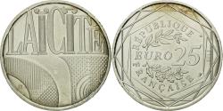 World Coins - Coin, France, 25 Euro, Laicité, 2013, , Silver