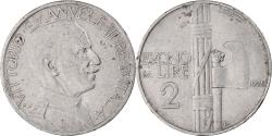 World Coins - Coin, Italy, Vittorio Emanuele III, 2 Lire, 1925, Rome, , Nickel, KM:63