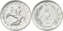 World Coins - Turkey, 5 Lira, 1982, Istanbul, Aluminum, , KM:949.1