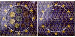 World Coins - France, Coffret 1c. à 2€, BU, 2002, Monnaie de Paris,