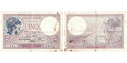 World Coins - France, 5 Francs, 1939, 1939-11-02, VF(20-25), Fayette:4.14, KM:83